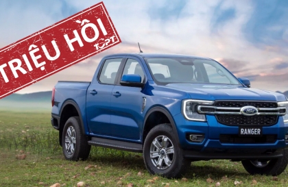 Triệu hồi Ford Ranger vì lỗi tính năng chống kẹt trên cửa kính